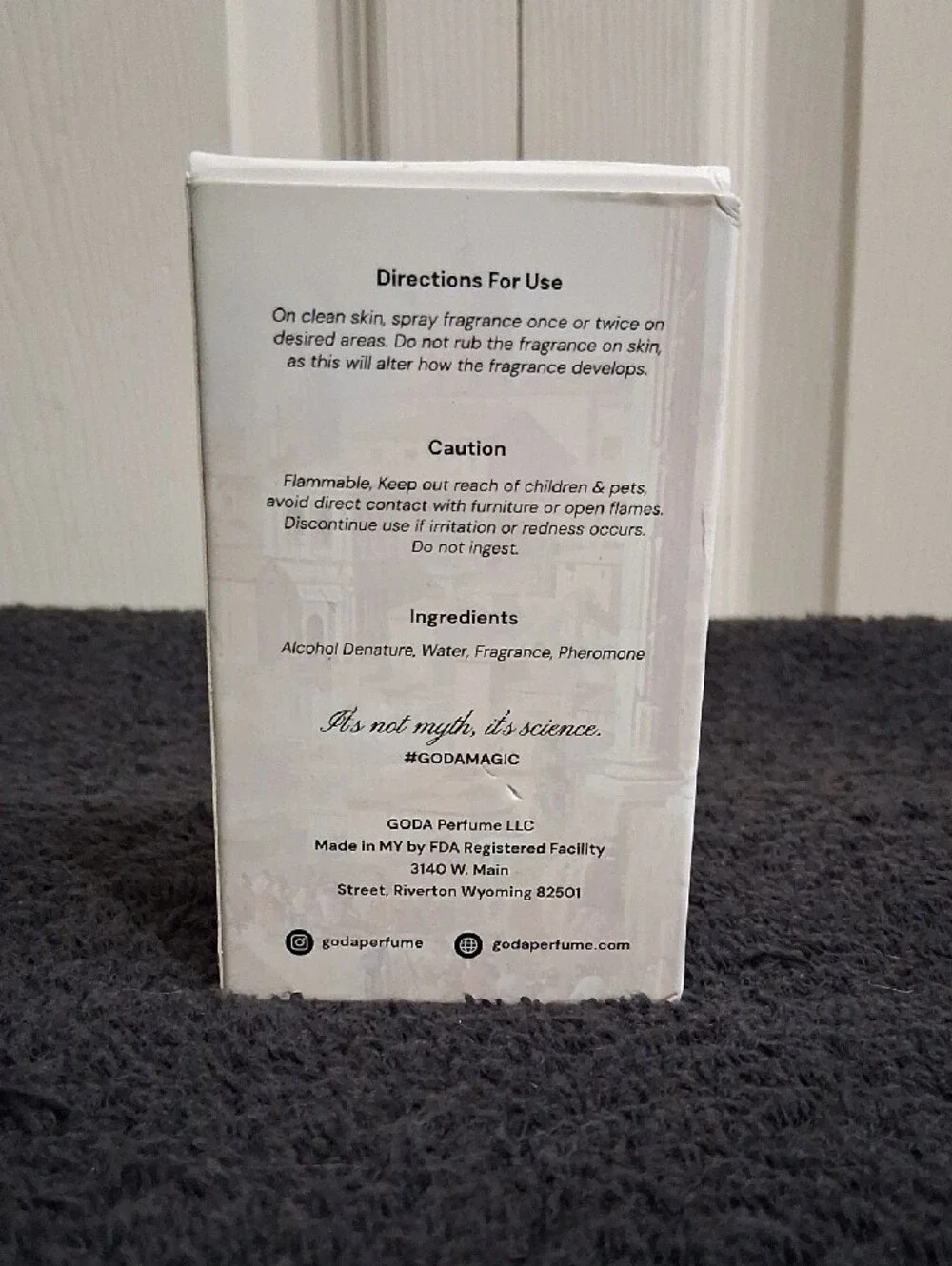 GODA Extrait - Pheremones - Silent Code Scent - 30 Ml